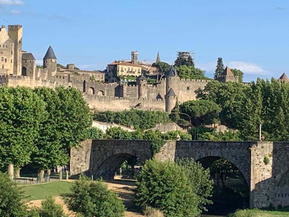 C'Est Une Maison Bleue Carcassonne Ngoại thất bức ảnh